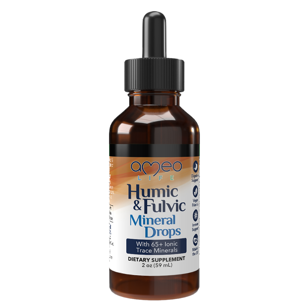 Humic &amp; Fulvic Mineral Drops - 2 oz.