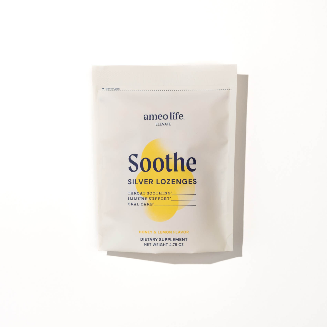 Soothe Silver Lozenges Honey Lemon