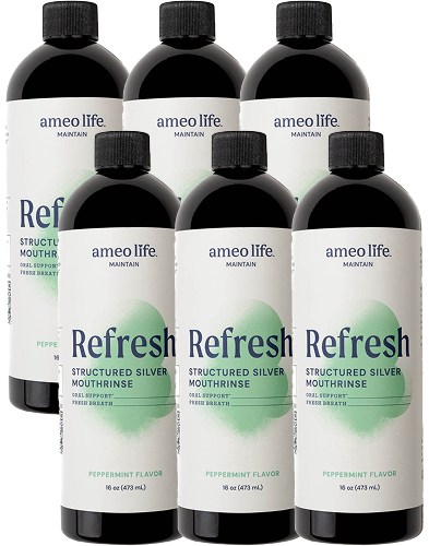 WS - Refresh Silver Mouthrinse - 6 Pack
