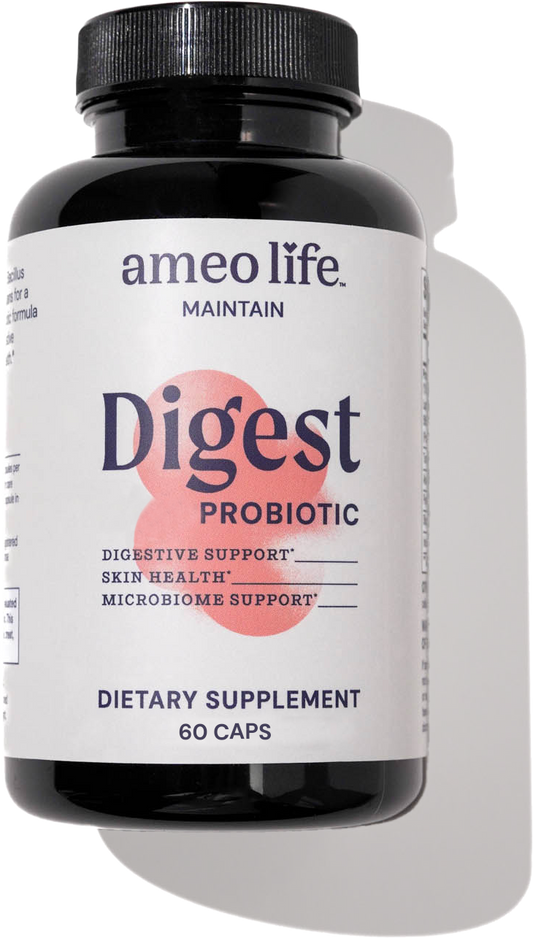 Digest probiotic bottle