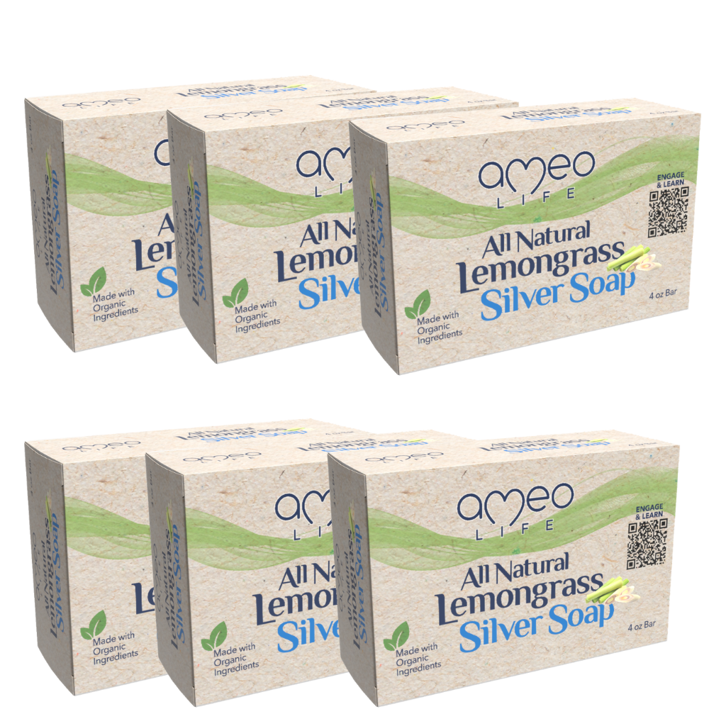 Natural Lemongrass Silver Soap