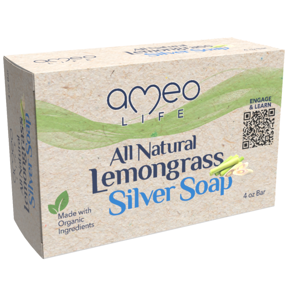 Natural Lemongrass Silver Soap
