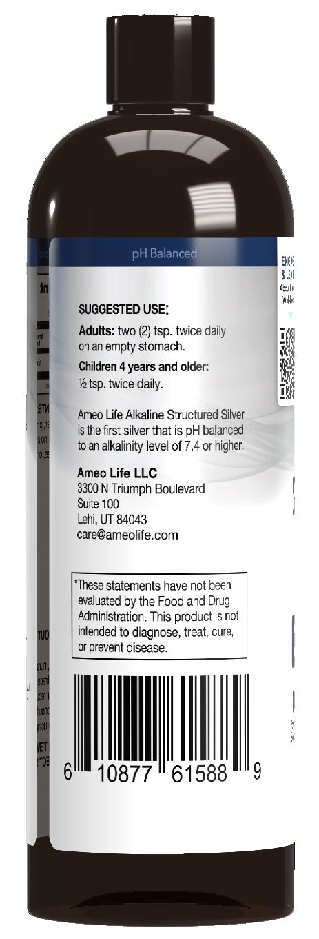 Alkaline Structured Silver - 16 oz.