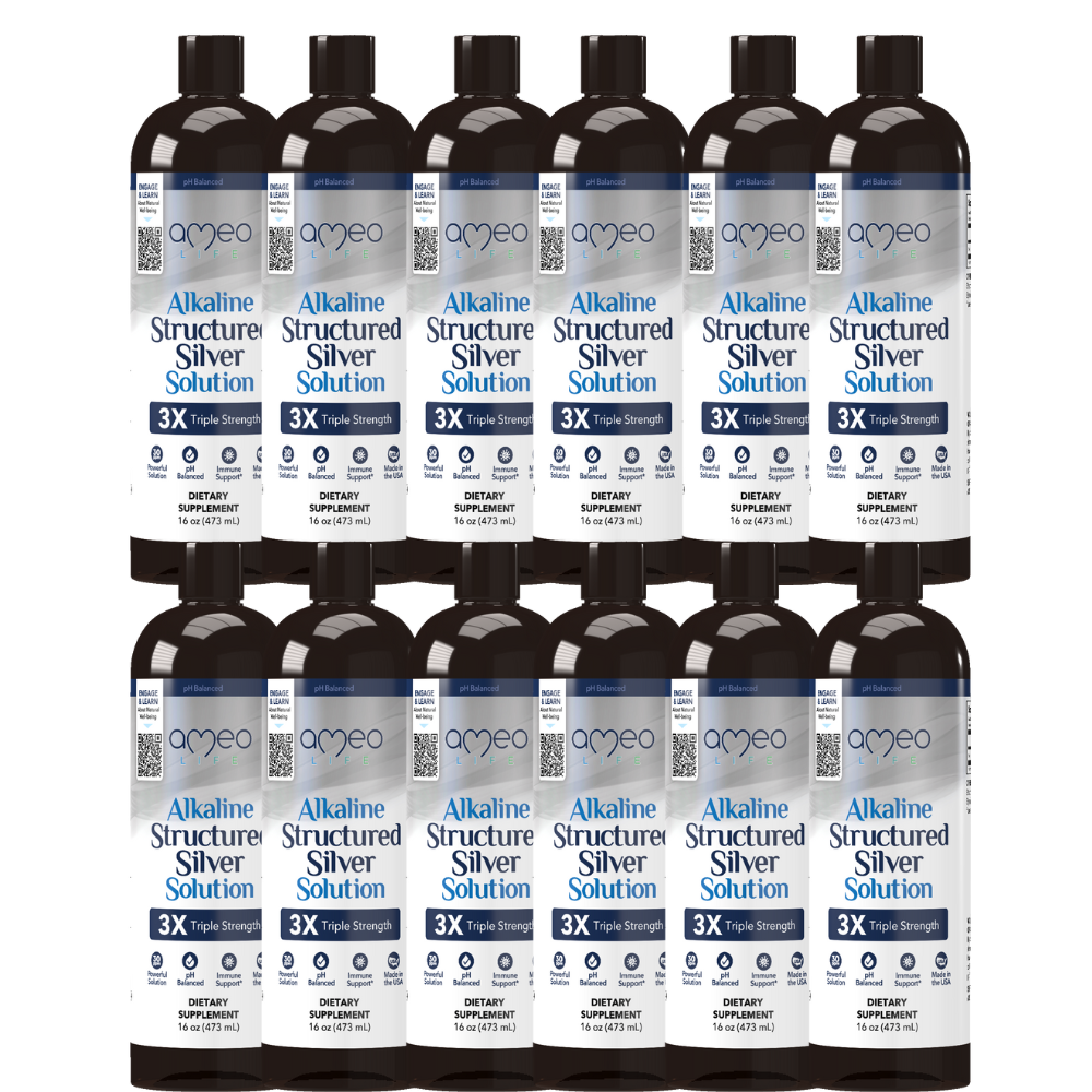 pH Balanced Alkaline Structured Silver - 16 oz. - Ameo Life