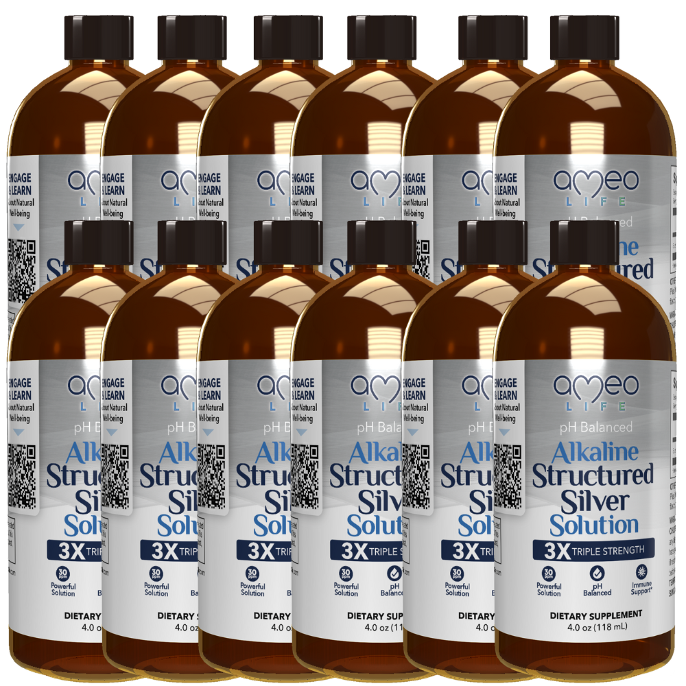 pH Balanced Alkaline Structured Silver - 4 oz.